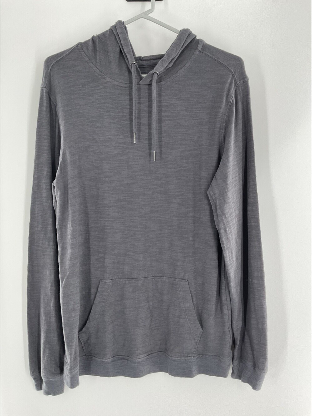 George Men’s Small Hooded Long Sleeve Shirt Gray 125